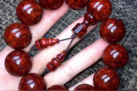 王者尊享 高贵大气 印度小叶紫檀爆满瘤疤葡萄瘿子 非你莫属图片