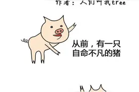 关于猪上树的故事（图文收藏版）图片