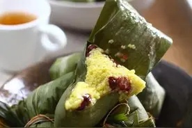 轻松学做黄米粽子图片