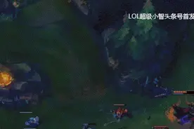 LOL:梦魇开大闪现会出现什么情况！笑死了！图片