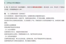 备考：推荐高中政治万能答题模板图片