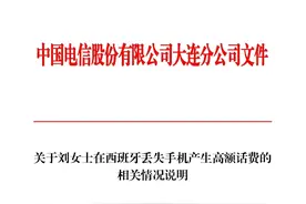 出国丢失手机产生巨额话费！大连电信首度回应图片