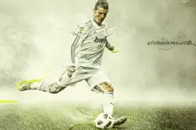 千倍慢镜头下的C罗任意球！动作到位、触球点清晰，伙伴们学起来图片