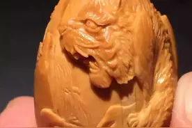 纯手工橄榄核雕为什么那么贵，有谁清楚！图片