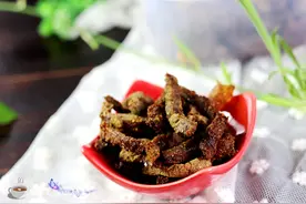 牛肉干，这样做，特别有嚼劲，怎么炒都不容易散，保质时间还长图片