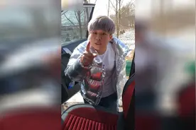 媳妇教育高速上开车超速的老公，请勿超速驾驶！