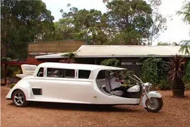 三轮PLUS 雷翻路人的加长版豪华三轮车图片