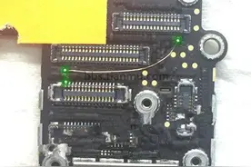 迅维快修—iphone6被摔无显示无wifi维修一例图片