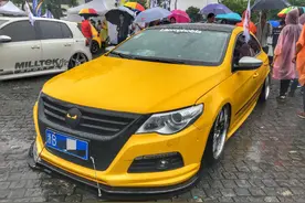 美炸了的大众CC改装，可惜都离不开万恶的大众脸图片