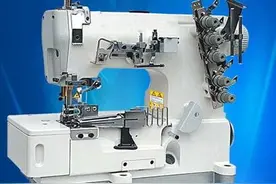 (昊顺高端缝纫设备)绷缝缝纫机因机针发热而断线跳线的处理图片