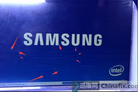 迅维快修—三星R428显卡故障引起花屏维修一例图片