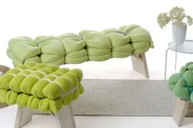 海绵床垫改造成创意沙发 简单实用图片