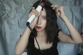 中长发卷发教程，自己动手就可以搞定！轻轻松松变身韩范小仙女视频封面