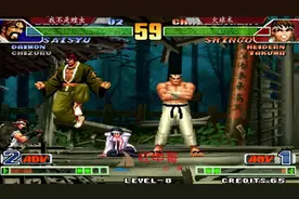 拳皇98c 草薙柴舟一套连招教徒孙矢吹真吾做人的道理！红中解说视频封面