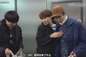 防弹少年团南俊和硕珍探班号锡，父母进城看儿子的画面感视频封面