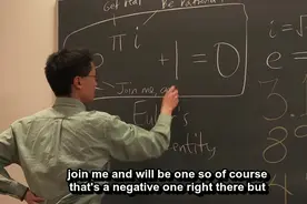 讲个关于最美数学公式的高级笑话，看看有没有高手听懂视频封面