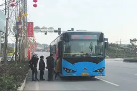 广安市16路公交线开通 主城区到方坪乡可以坐公交啦图片