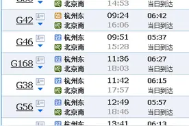 最快4小时23分！4月10日起杭州至北京开行3趟350公里时速高铁图片