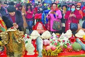 即墨田横首场祭海节刷屏朋友圈 场面震撼图片