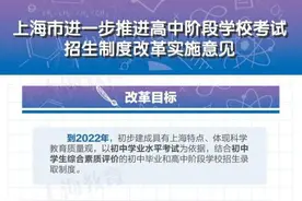 上海中考改革方案出台，计分科目总分由630分调为750分图片