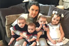 母亲晒同卵三胞胎 揭秘多胞胎是如何形成的图片