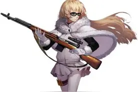 搞趣网：少女前线SVT-38属性 SVT-38破衣图鉴图片