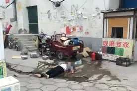 长治梅辉坡小区一女子今早从8楼跳下，当场身亡....图片