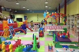 六一乐翻天 室内游乐场受青睐图片