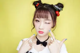 妆个日系萝莉 迎接萌萌哒儿童月图片