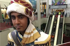 《魔兽世界》国外玩家COS黑王子拉希奥 果然是绝配！图片