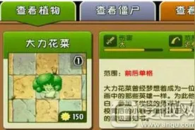 植物大战僵尸2中文版大力花菜好不好 6月签到植物介绍图片