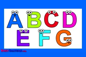 ABC和123数字教学歌曲，教婴幼儿歌谣，幼儿视频。