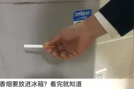 为什么要把香烟放进冰箱？实在太实用了，快去试试看