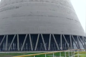 你见过吗？4台30万机组冷却塔，火力发电厂凉水塔实景拍摄视频封面