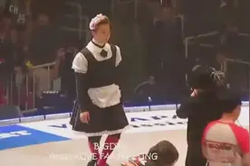 嘿！为逗vip们开心，权志龙GD女仆装扮与胜利搞怪来袭图片