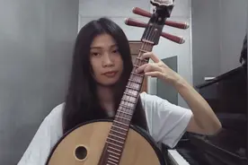 一曲中阮版《爱的供养》，请让我能安心的在菩提下，静静的观想图片