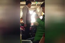 这后台得有多硬？这样的列车员也没sei 了图片