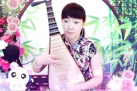 让青春吹动了你的长发，让它牵引你的梦，琵琶演奏《追梦人》图片