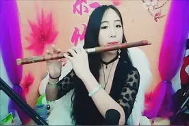 美女竹笛演奏，张国荣最经典的歌曲《倩女幽魂》，满满的回忆图片