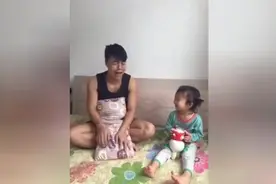五岁女儿跟爸爸吹牛，结果爸爸一个问题就露馅！女儿的回答太可乐图片
