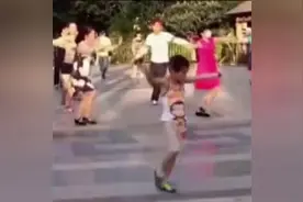 全民广场舞系列 之 广场舞应该从娃娃抓起图片