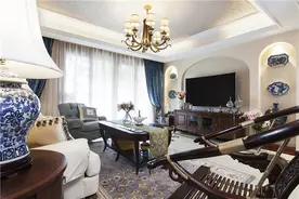 根本把持不住青花瓷淡雅脱俗的美，美式也可以这样？石家庄140图片