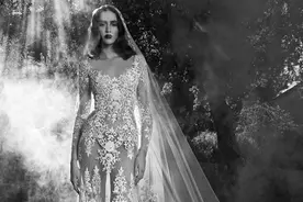 由Zuhair Murad时尚周刊推出2016秋冬婚纱摄影赏图片