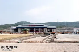 打造滇西地区重要综合交通枢纽 楚雄火车北站项目建设加紧推进图片