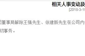 高层震荡！加多宝集团总裁、副总经理双双被解职图片