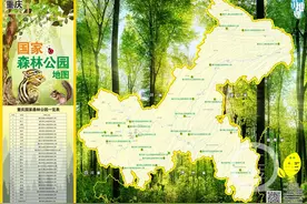 重庆有多少国家森林公园？看看这张地图就知道了图片