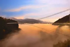 华东第一高空玻璃桥就在浙江这个地方 本周正式迎客图片