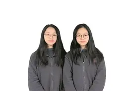 沪上双胞姐妹花 双双敲开名校门图片