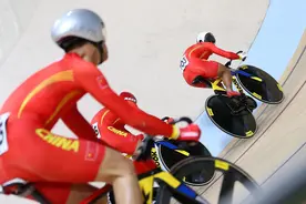 （体育）（3）场地自行车——里约残疾人场地自行车世锦赛：中国队获得混合C1-5级750米团体竞速赛银牌图片