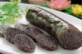 舌尖上的锡林郭勒美食——羊血肠图片